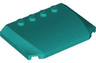 Wedge 4 x 6 x 2/3 Triple Curved