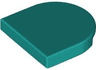 Tile, Round 2 x 2 Half Circle Extended