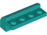 Slope, Curved 2 x 4 x 1 1/3 with 4 Recessed Studs