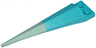 Plate, Modified 1 x 2 with Angular Extension with Molded Flexible Rubber Sand Green Tip Pattern