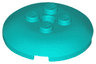 Brick, Round 4 x 4 x 2/3 Dome Top with Hole