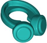 Minifigure Headphones Around Neck