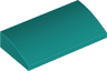 Slope, Curved 2 x 4 x 2/3 with Bottom Tubes