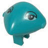 Minifigure, Head, Modified Martian with Clip with Eyes and Eyelids Pattern