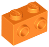 Brick, Modified 1 x 2 with Studs on 1 Side