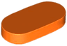 Tile, Round 1 x 2 Oval