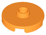 Tile, Round 2 x 2 with Open Stud