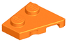Wedge, Plate 2 x 2  Left