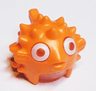 Minifigure, Headgear Mask Puffer Fish with Spikes and Fins, Trans-Clear Visor, White Eyes Pattern