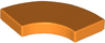 Tile, Round Corner 2 x 2 Macaroni