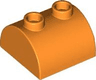 Slope, Curved 2 x 2 Double with 2 Hollow Studs