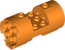 Cylinder 3 x 6 x 2 2/3 Horizontal - Round Connections Between Interior Studs
