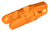 Hinge Cylinder 1 x 3 Locking with 1 Finger and 2 Fingers on Ends, with Hole