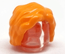 Minifigure, Hair Short and Bushy, Parted on Left