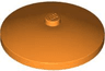 Dish 4 x 4 Inverted (Radar) with Solid Stud