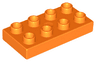 Duplo, Plate 2 x 4 x 1/2 (Thick)