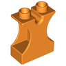Duplo, Brick 1 x 2 x 2 with Side Cutouts and Channel in Top