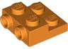Plate, Modified 2 x 2 x 2/3 with 2 Studs on Side - Hollow Bottom Tube