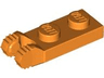 Hinge Plate 1 x 2 Locking with 2 Fingers on End