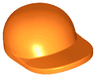 Minifigure, Headgear Cap - Short Curved Bill