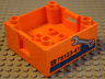Duplo Container Box 4 x 4 with Studs on Corners with Wrench and Repair Phone Number Pattern