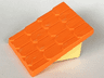 Duplo Roof Sloped 30 4 x 4 with Shingles Profile and Light Yellow Base