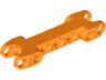 Technic, Axle and Pin Connector 2 x 7 with 2 Ball Joint Sockets, Rounded Ends