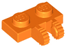 Hinge Plate 1 x 2 Locking with 2 Fingers on Side