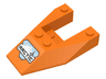 Wedge 6 x 4 Cutout without Stud Notches with Arctic Logo Pattern