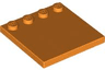 Tile, Modified 4 x 4 with Studs on Edge