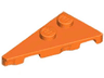 Wedge, Plate 4 x 2 Left, Pointed