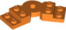 Plate, Modified 2 x 6 x 2/3 Bent