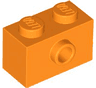 Brick, Modified 1 x 2 with Stud on Side with Bottom Stud Holder