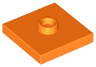 Plate, Modified 2 x 2 with Groove and 1 Stud in Center (Jumper)