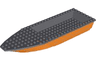 Boat, Hull Unitary 28 x 8 with Dark Bluish Gray Top (92710 / 92711)