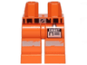 Hips and Legs with Belt, Worn Reflective Stripes and 'EMMET' Name Tag Pattern