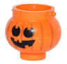 Minifigure, Utensil Pot Small with Handle Holders and Pumpkin Jack O' Lantern with Round Eyes Pattern