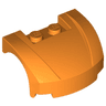 Vehicle, Mudguard 3 x 4 x 1 2/3 Curved Front