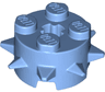 Brick, Round 2 x 2 with Spikes and Axle Hole