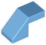 Slope 45 2 x 1 with Cutout without Stud