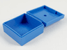 Container, Box 3 1/2 x 3 1/2 x 1 1/3 with Hinged Lid