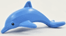 Dolphin, Jumping with Bottom Axle Holder with Black Eyes and White Pupils Pattern