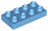 Duplo, Plate 2 x 4 x 1/2 (Thick)