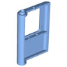 Door 1 x 4 x 5 Train Right, Thin Support at Bottom