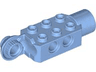 Technic, Brick Modified 2 x 3 with Pin Holes, Rotation Joint Ball Half Vertical, and Rotation Joint Socket