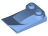 Slope, Curved 3 x 2 x 2/3 with 2 Studs, Wing End