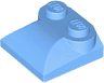 Slope, Curved 2 x 2 x 2/3 with 2 Studs and Curved Sides