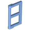 Pane for Window 1 x 2 x 3 with Thick Corner Tabs