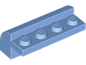 Slope, Curved 2 x 4 x 1 1/3 with 4 Recessed Studs
