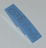 Slope, Curved 4 x 1 with Ornamental Starburst Pattern